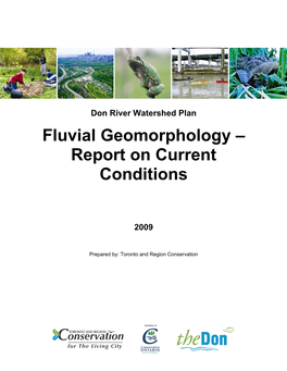 Fluvial Geomorphology –