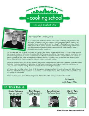 Dear Friends of the Cooking School