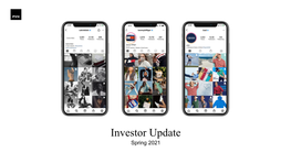 PVH Investor Update Spring 2021
