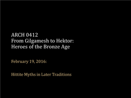 Heroes of the Bronze Age