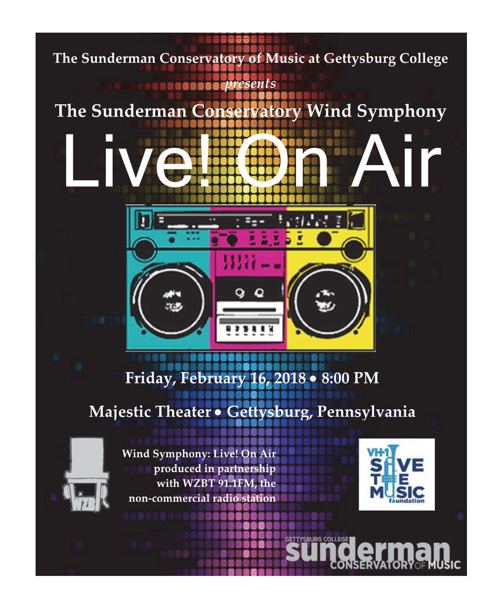 The Sunderman Conservatory Wind Symphony Live! on Air