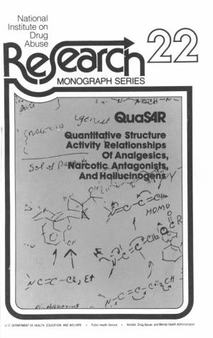 Quasar, Quantitative Structure Activity Relationships of Analgesics