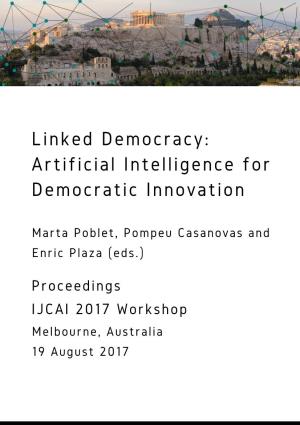 Artificial Intelligence for Democratic Innovation