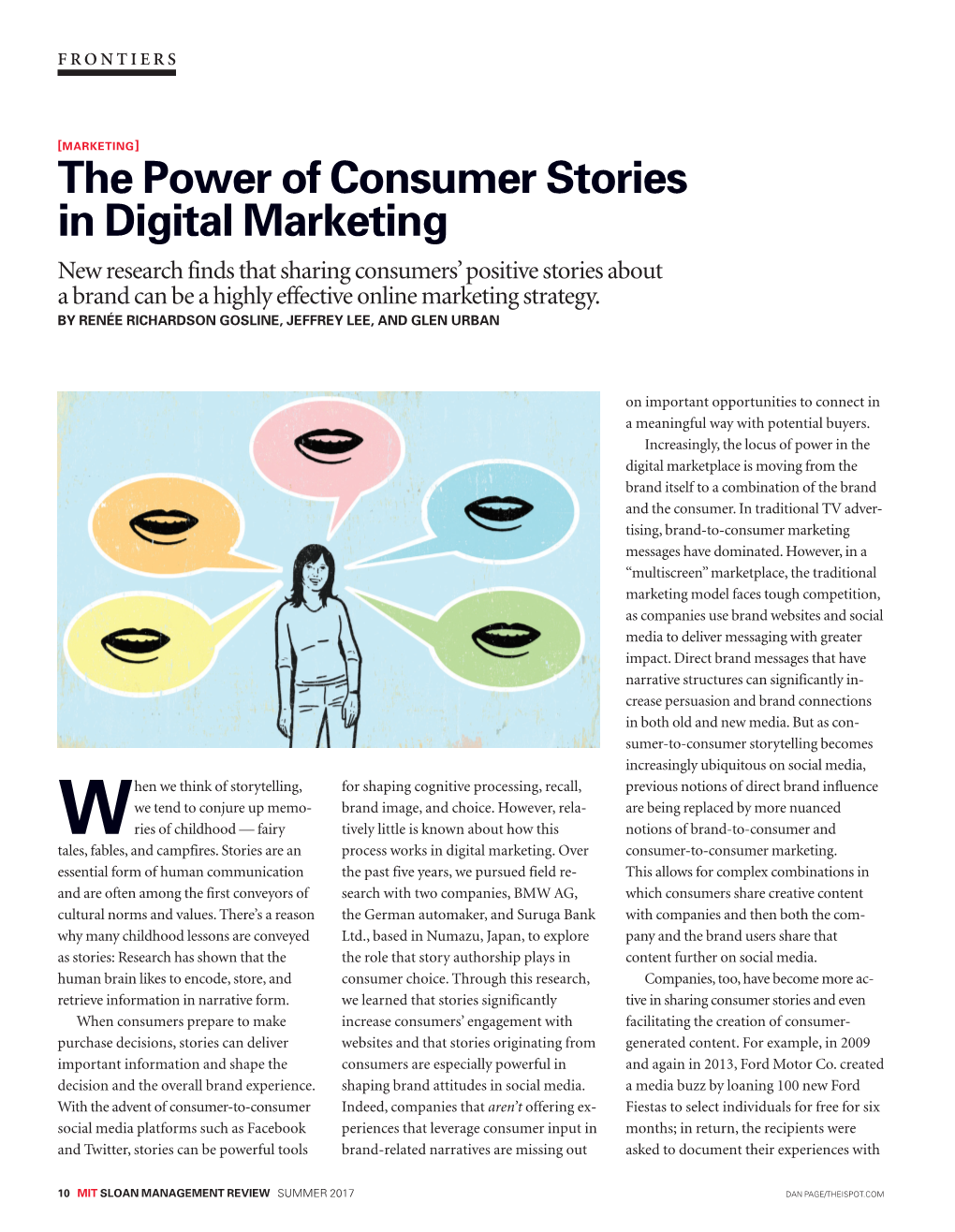 The Power of Consumer Stories in Digital Marketing