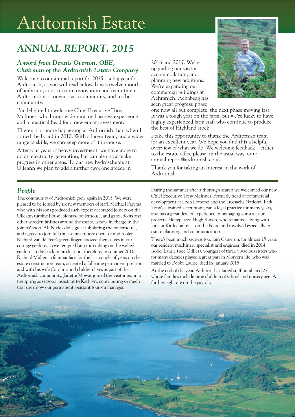 Ardtornish Annual Report