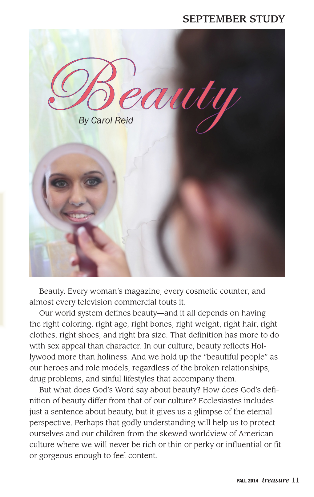 The Christian Woman and Beauty