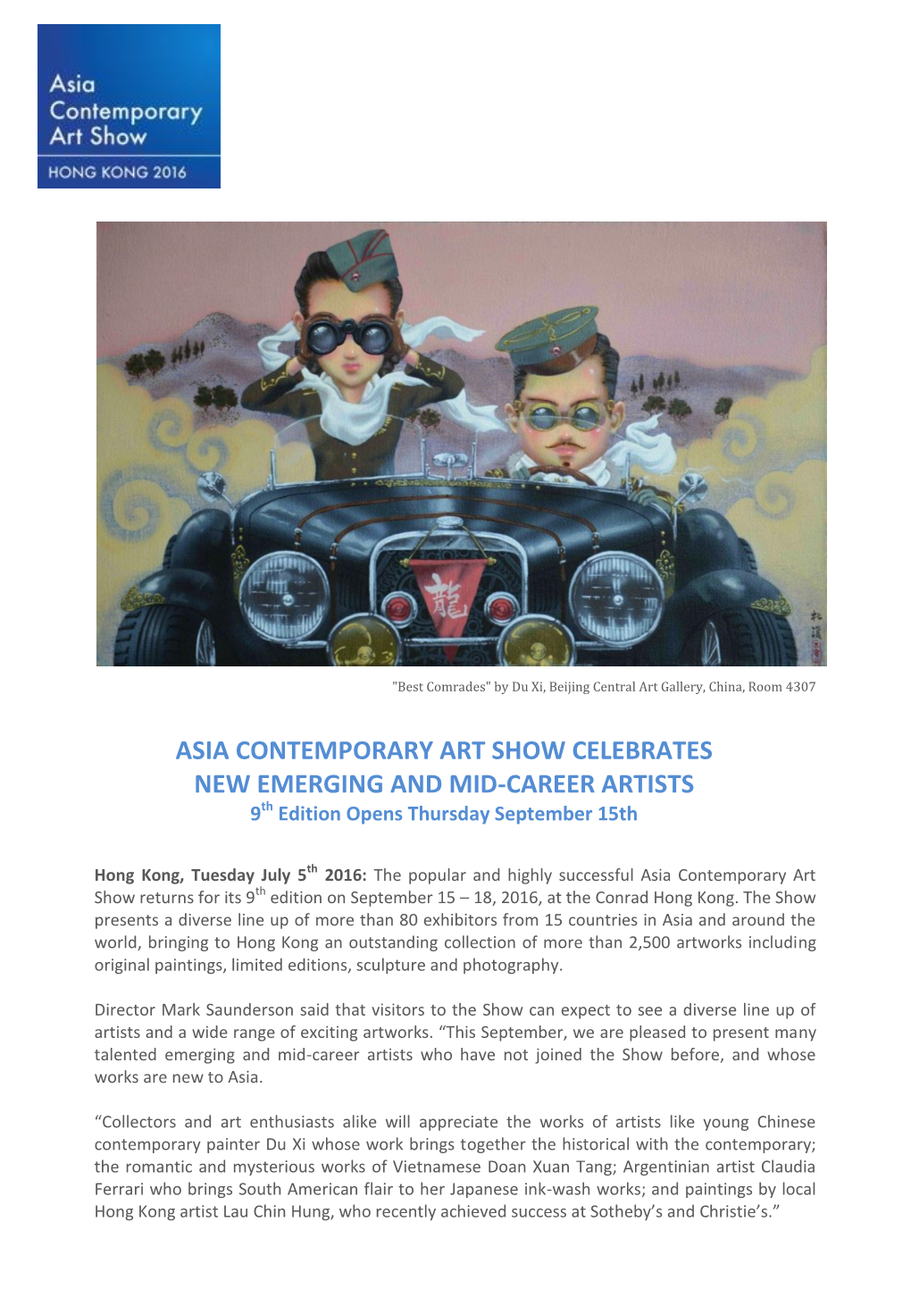 Asia Contemporary Art Show Celebrates New Emerging