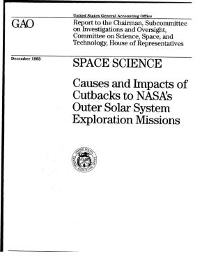 NSIAD-94-24 Space Science: Causes and Impacts of Cutbacks to NASA's
