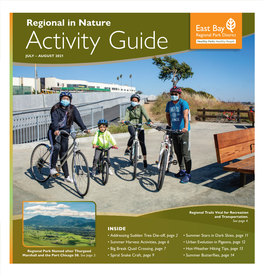 Regional in Nature Activity Guide JULY – AUGUST 2021