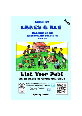 LAKES & ALE List Your Pub!