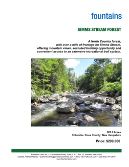 Simms Stream Forest