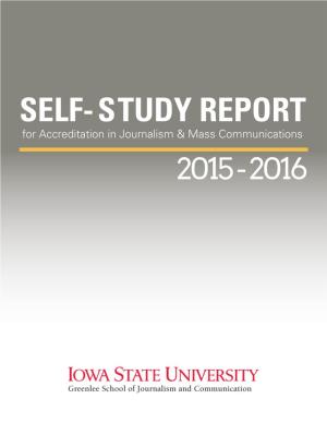 Self- Study Report