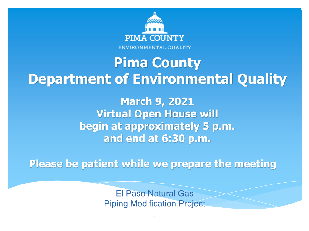 Virtual Open House Presentation