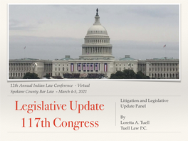 TUELL – Legislative Update