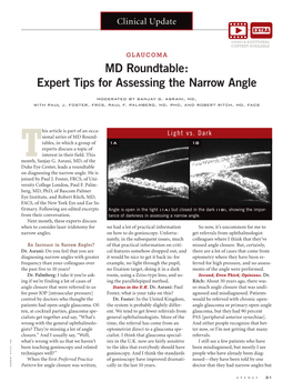 Expert Tips for Assessing the Narrow Angle