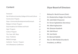Diyar Board of Directors