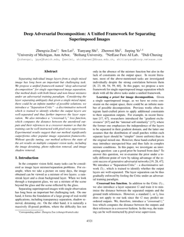 Deep Adversarial Decomposition: a Unified Framework for Separating