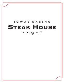 Steak House Steak House