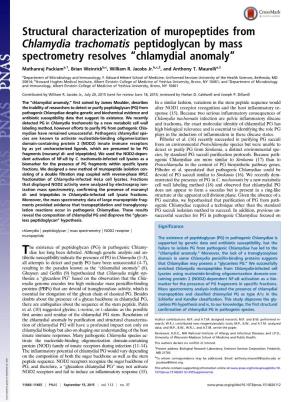 Chlamydial Anomaly”