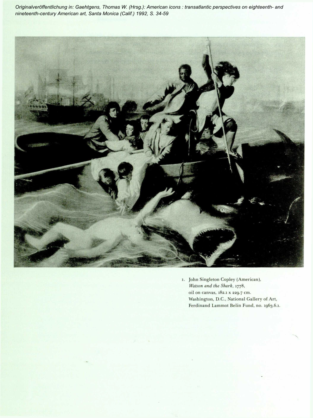 (Hrsg.): American Icons : Transatlantic Perspectives on Eighteenth- and Nineteenth-Century American Art, Santa Monica (Calif.) 1992, S