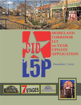 Moreland Corridor LCI 10-Year Update Application