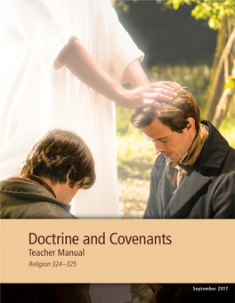 Doctrine and Covenants Teacher Manual Religion 324 and 325