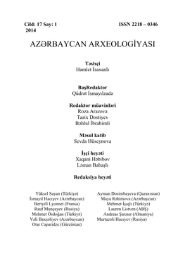 Azərbaycan Arxeologiyasi