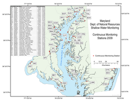 Maryland Dept. of Natural Resources Shallow Water Monitoring