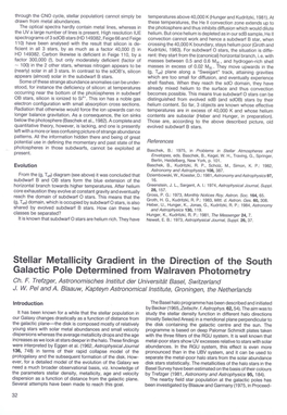 Stellar Metallicity Gradient in the Direction of the South Galactic Pole Determined from Walraven Photometry Eh