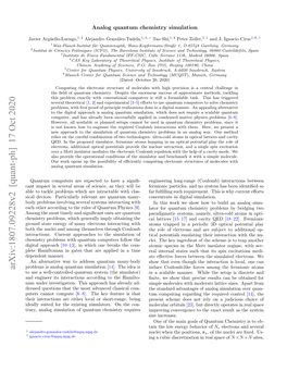 Arxiv:1807.09228V2 [Quant-Ph] 17 Oct 2020