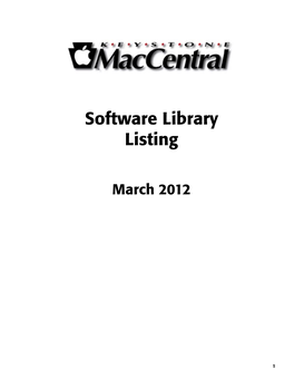 Library Listing Mar 2012.Indd