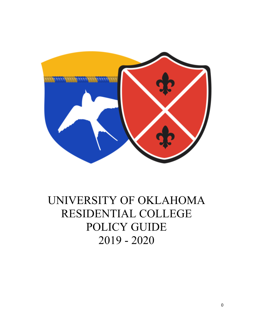 University of Oklahoma Residential College Policy Guide 2019