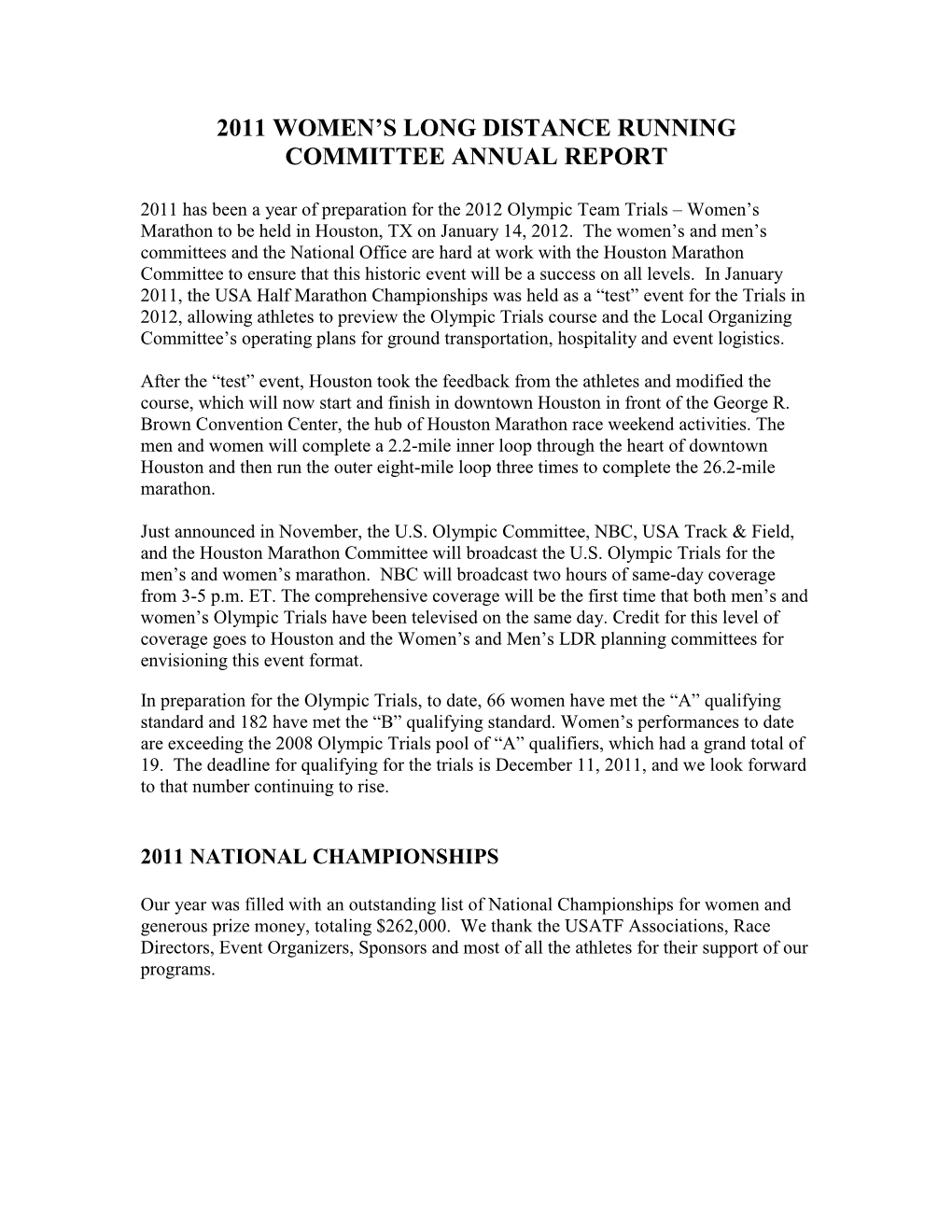 2011 Annual Report