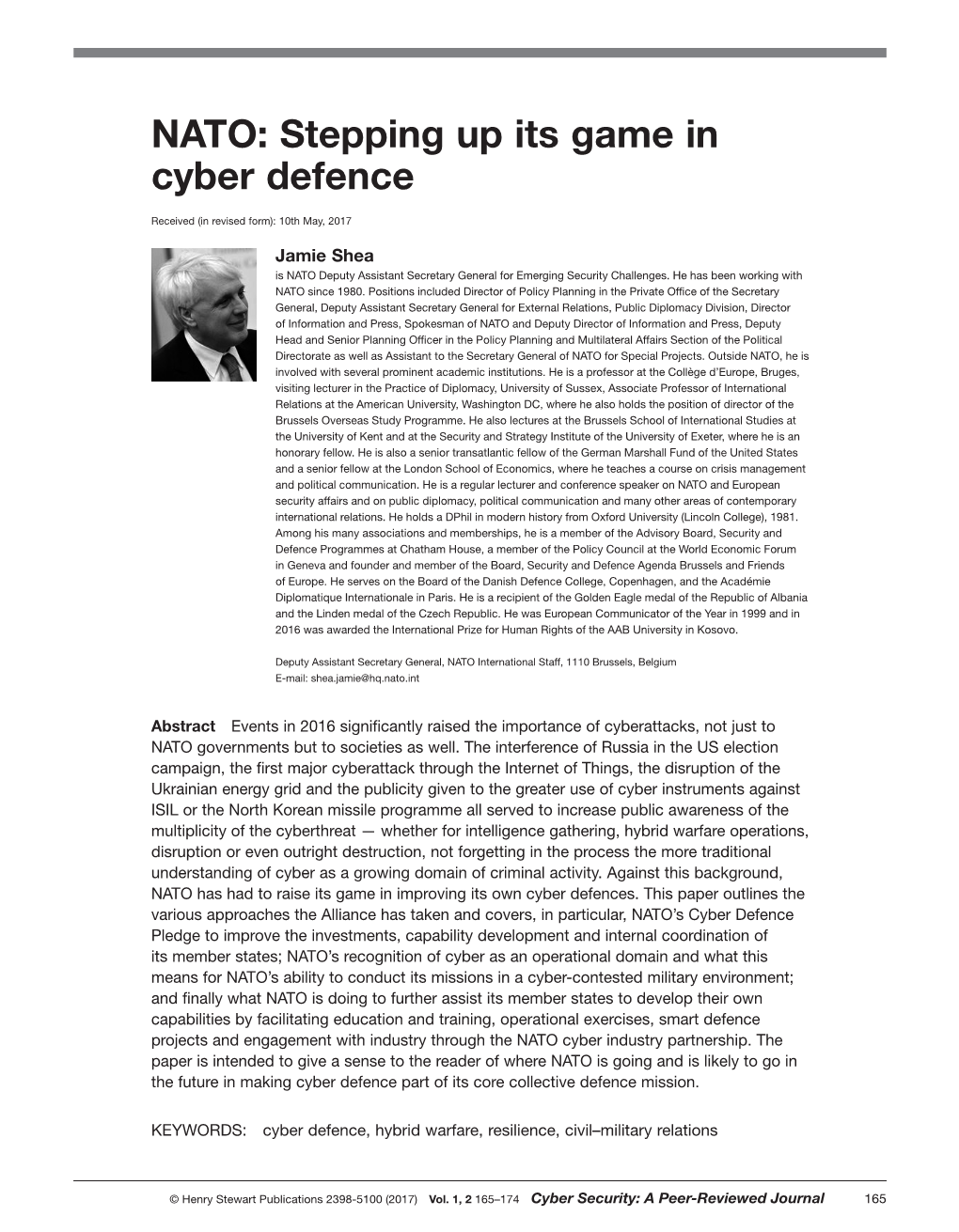 Cyber Defence