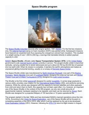 Space Shuttle Program