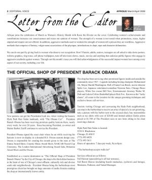 The Official Shop of President Barack Obama