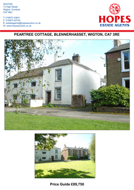 Peartree Cottage, Blennerhasset, Wigton, Ca7 3Re