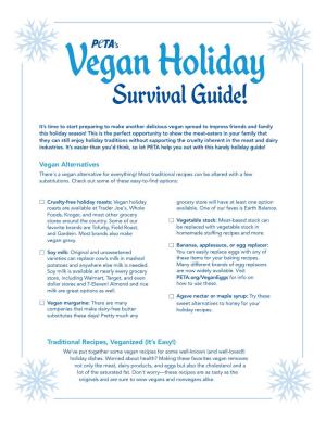 PETA's Vegan Holiday Survival Guide