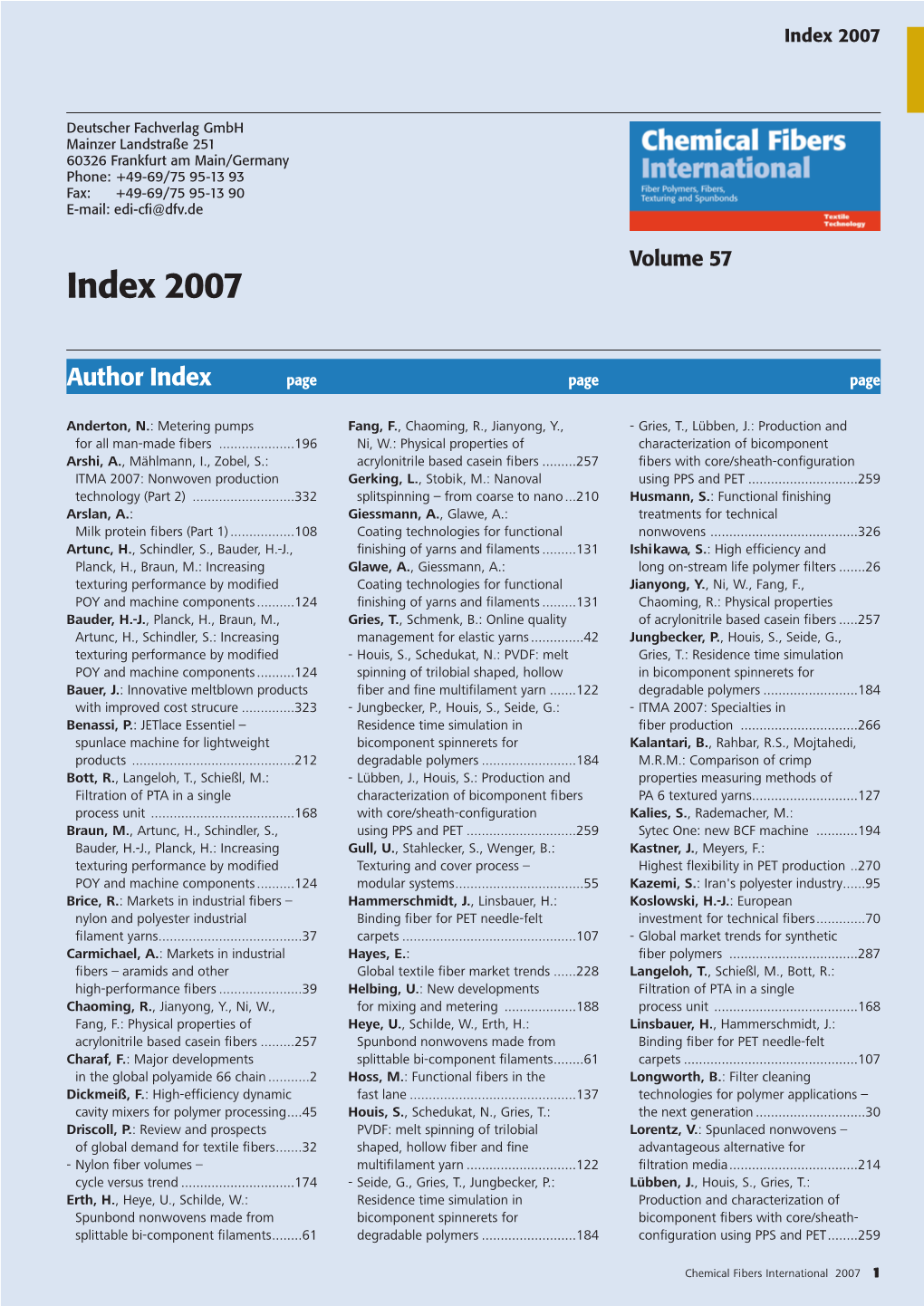CFI-Index 2007:Jahresregister.Qxd