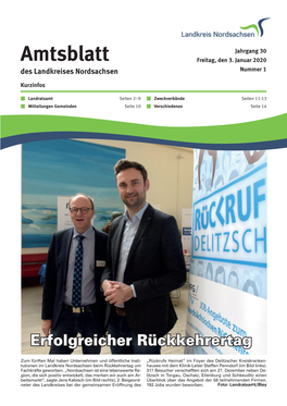 Amtsblatt Des Landkreises Nordsachsen, 3