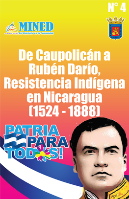 De Caupolicán a Rubén Darío, Resistencia Indígena En Nicaragua