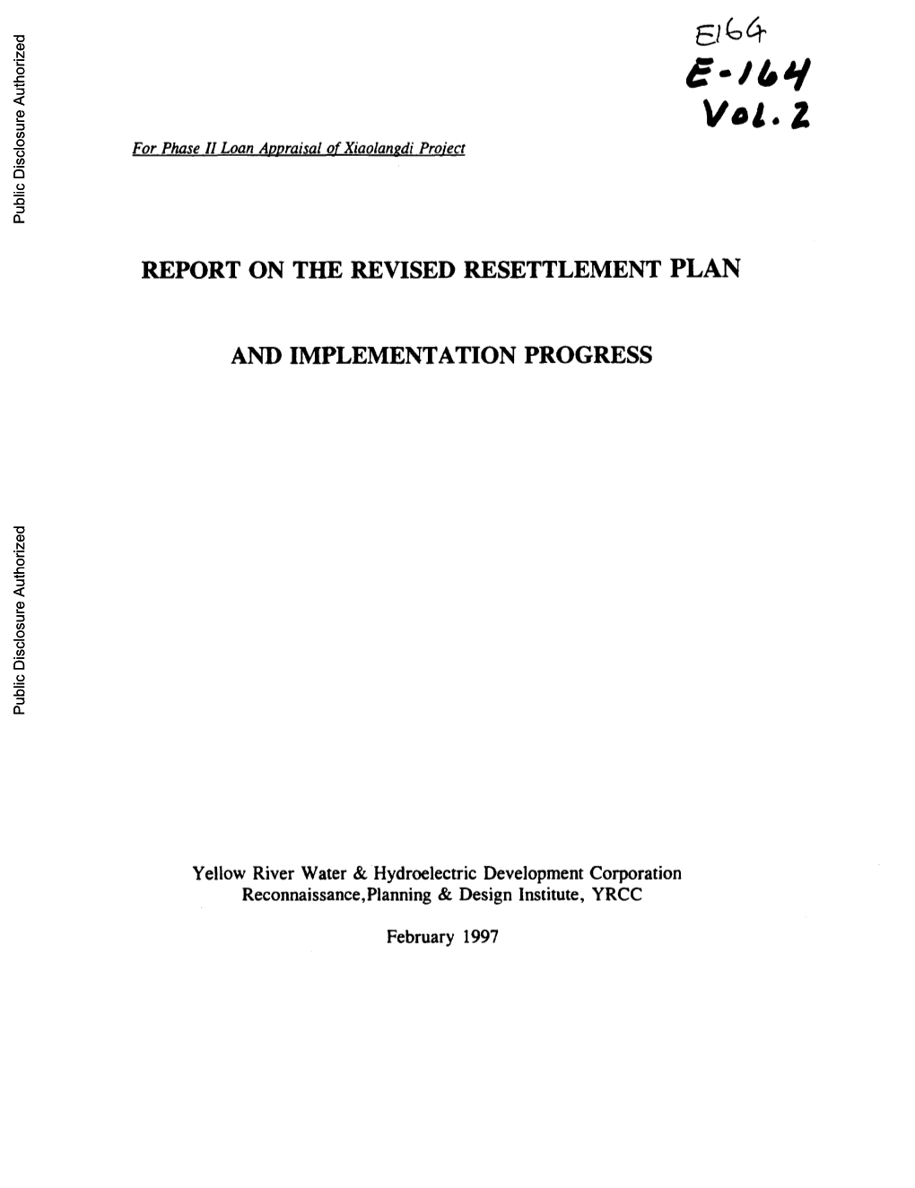 World Bank Document