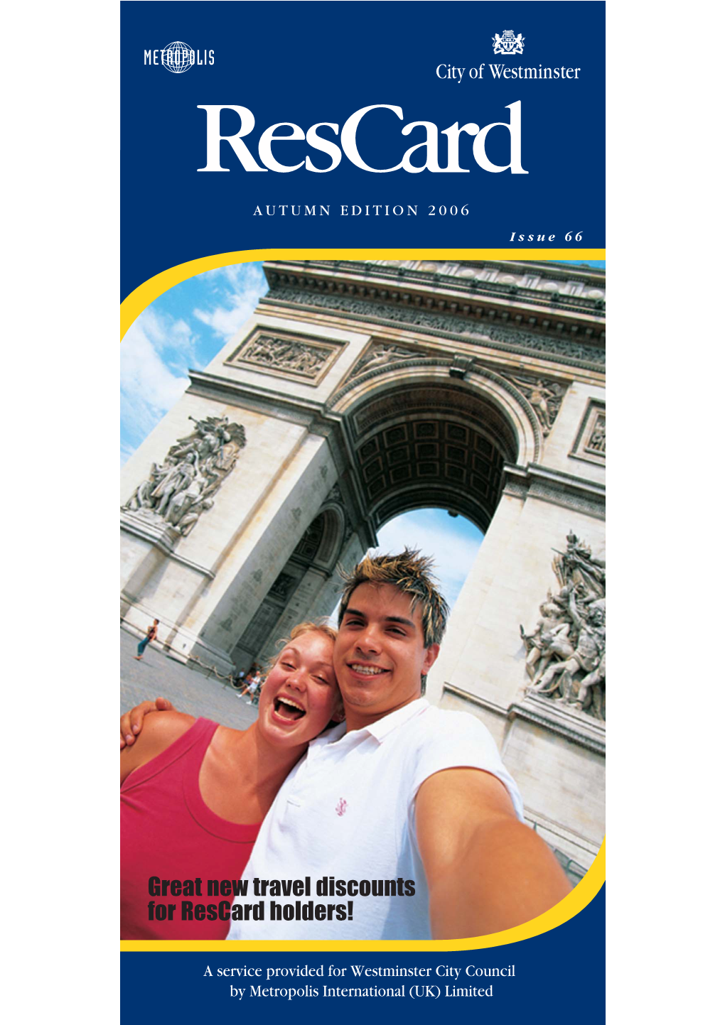 Great New Travel Discounts for Rescard Holders!