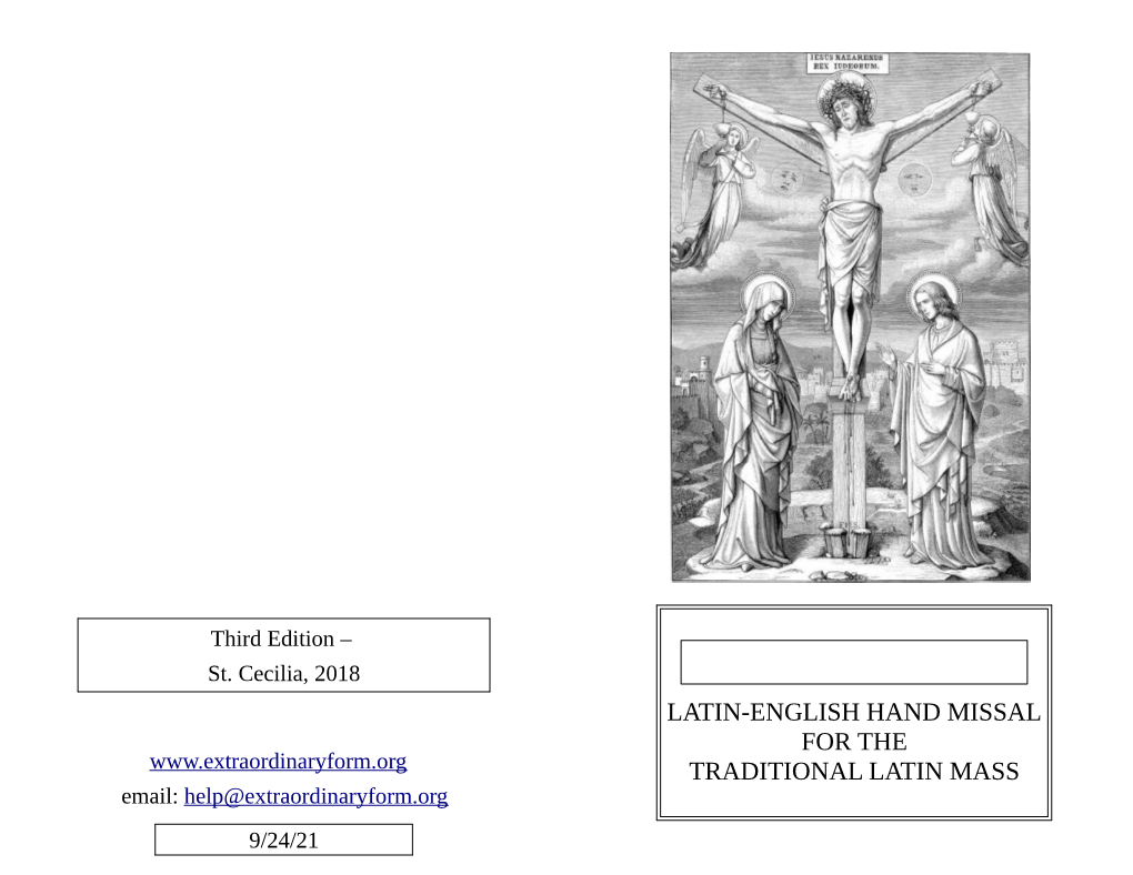 Large Print TLM Missal