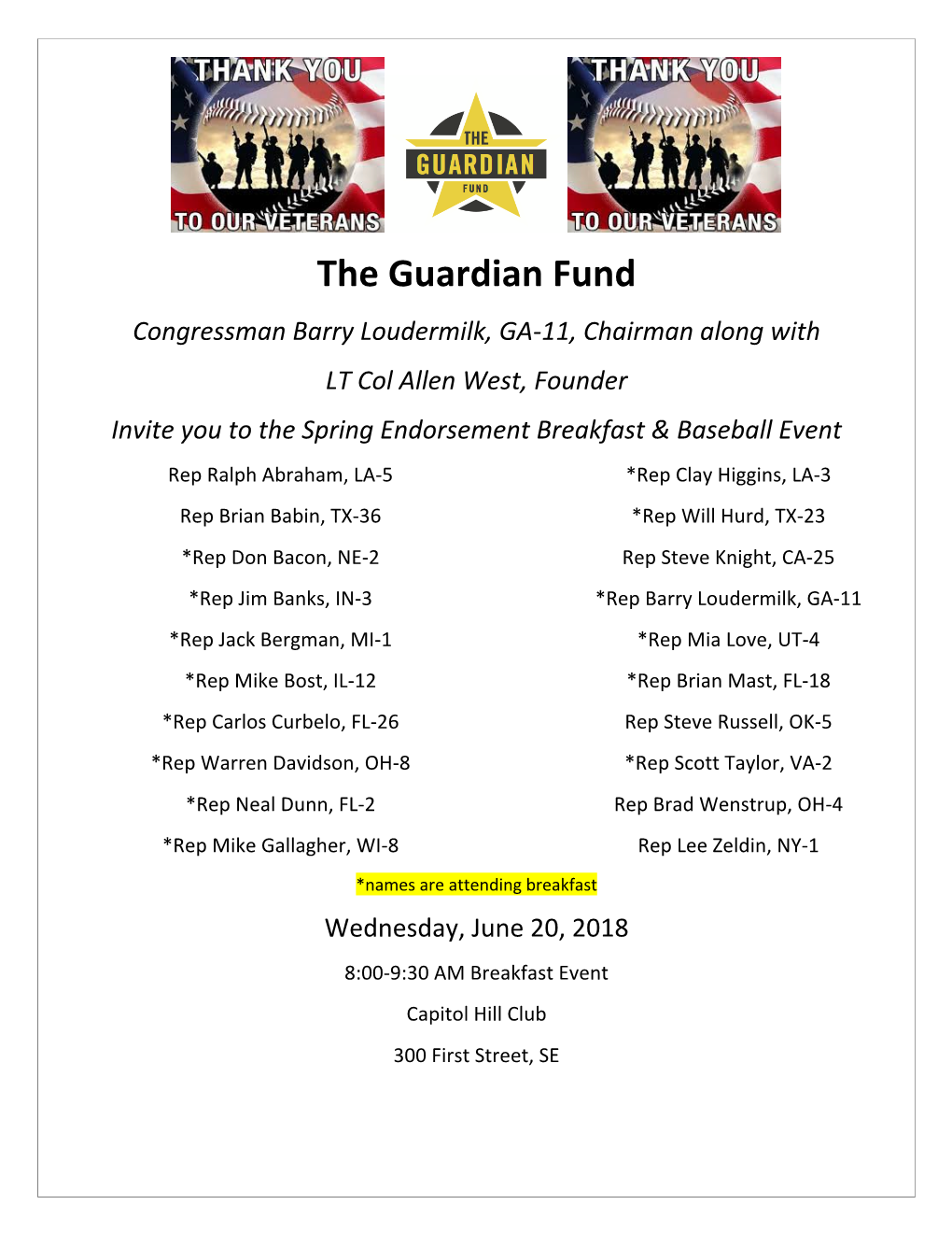 The Guardian Fund Congressman Barry Loudermilk, GA-11