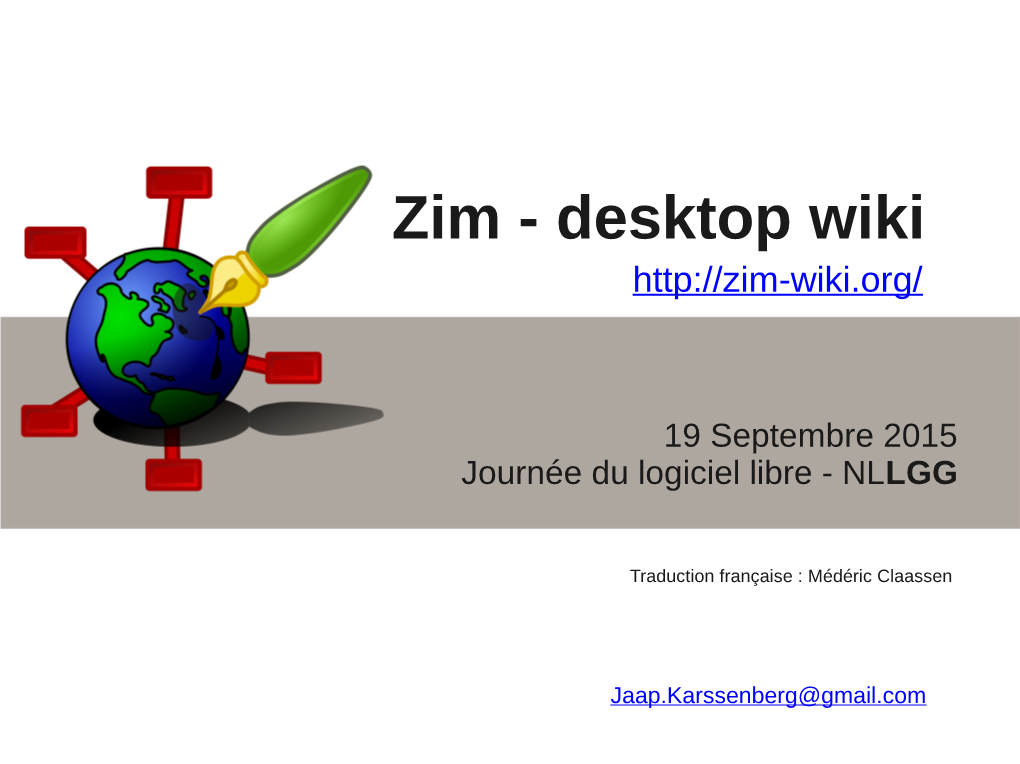 Zim - Desktop Wiki