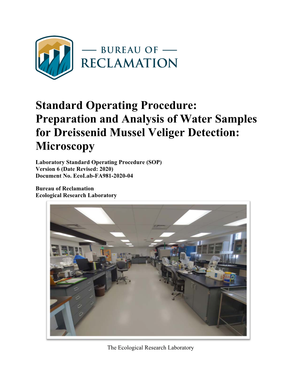 Preparation and Analysis of Water Samples for Dreissenid Mussel Veliger Detection: Microscopy