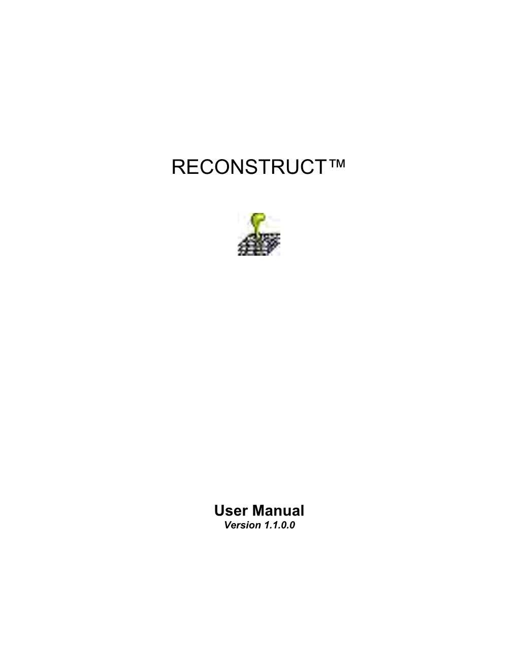 Reconstruct User Manual