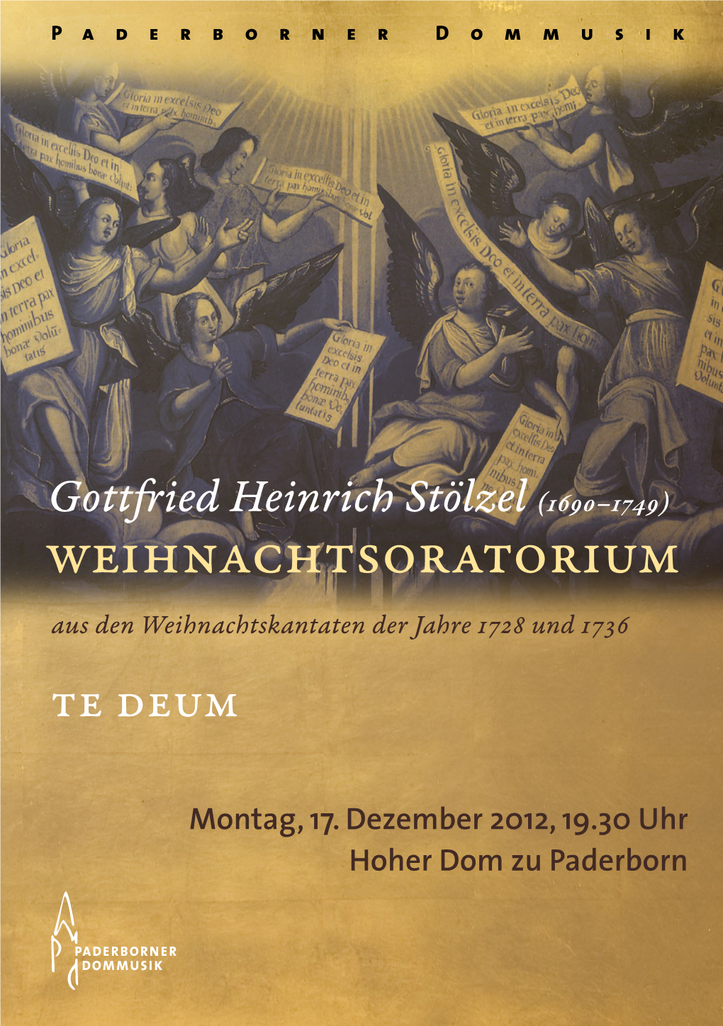 Weihnachtsoratorium Aus Den Weihnachtskantaten Der Jahre 1728 Und 1736 Te Deum