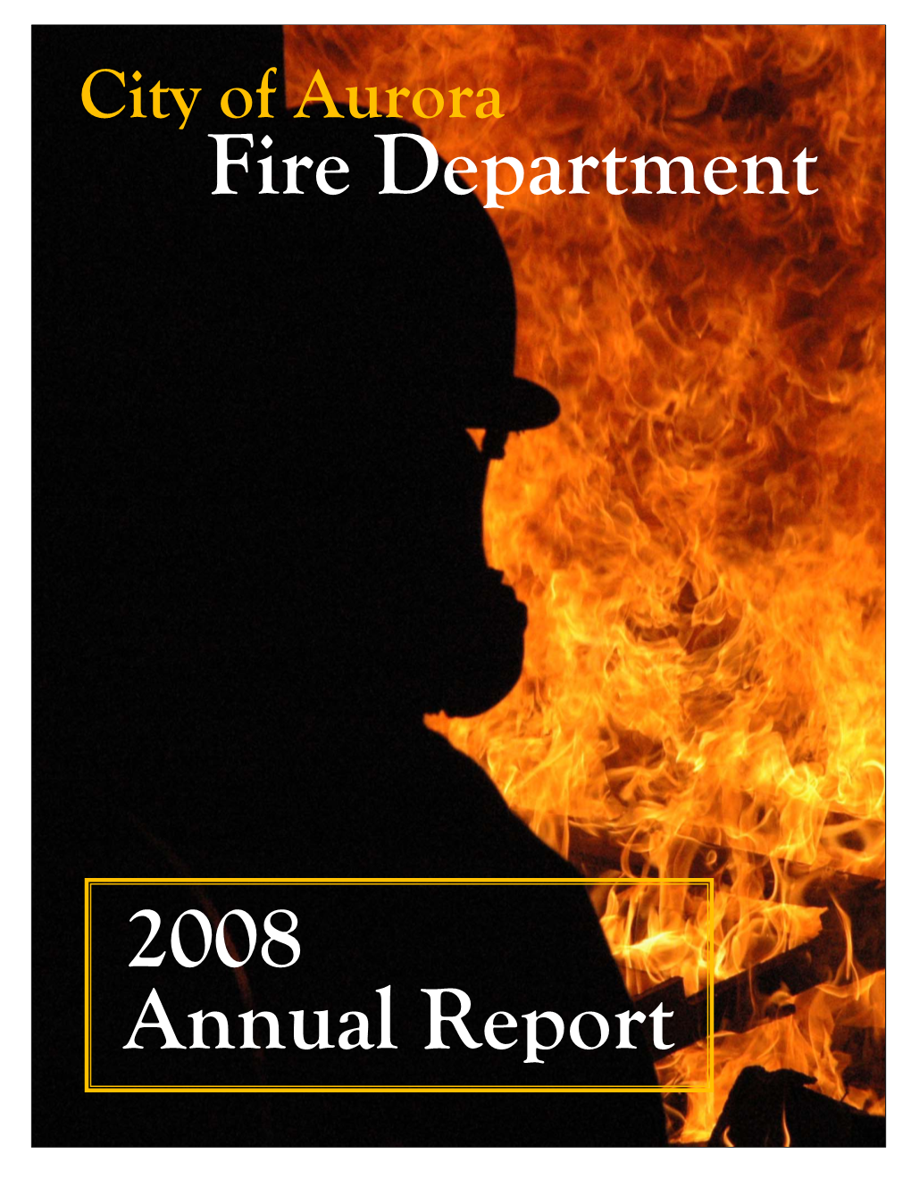 Fire Department 2008 Annual Report